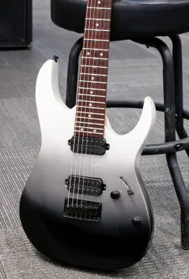 Ibanez - RG7421 7-String Electric Guitar - Pearl Black Fade Metallic